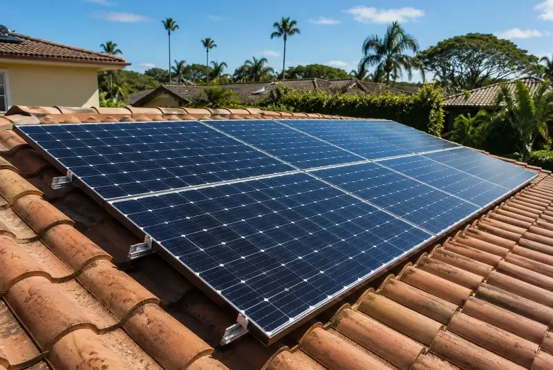 Installation de panneaux solaires à Bécon-les-Granits