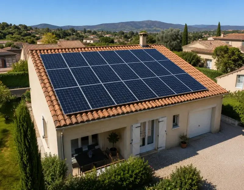 Prime à l'autoconsommation panneaux solaires Bécon-les-Granits — aide financière de l'État